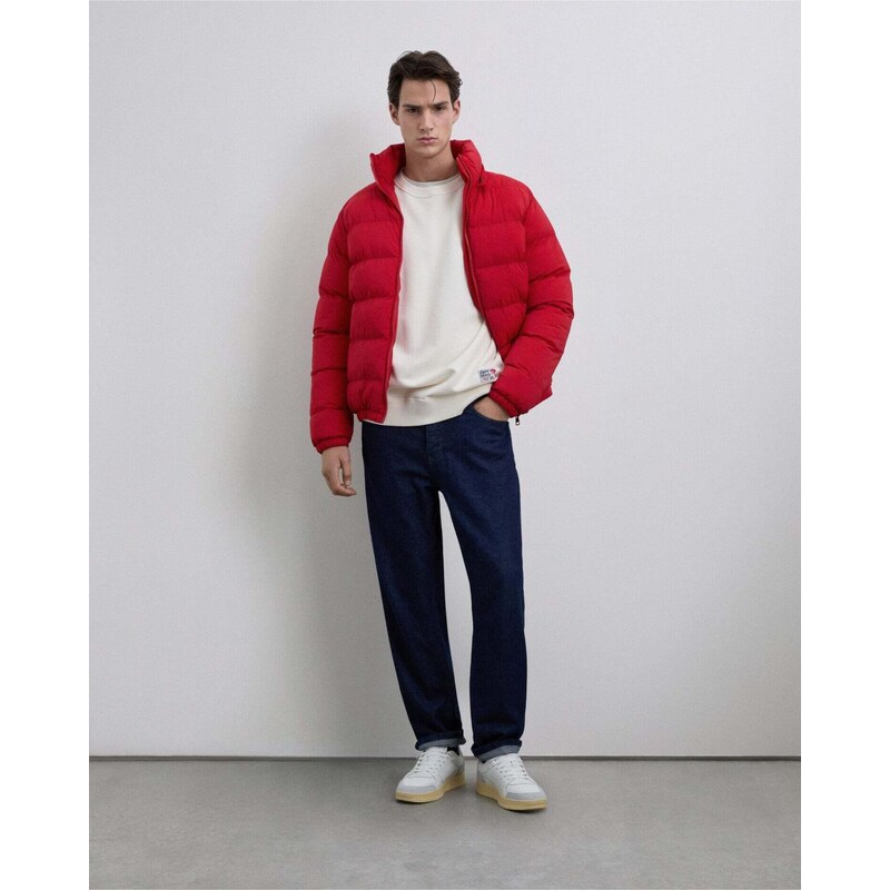 Scalpers Mikina Alpine krémová / modrá / červená 67104209