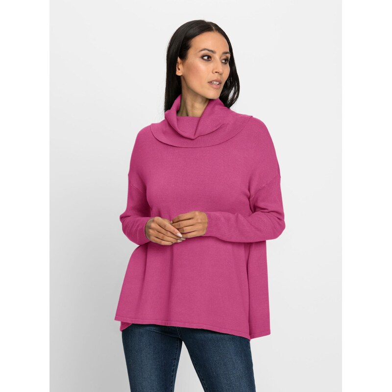 heine Oversize sveter fuksia 67104266