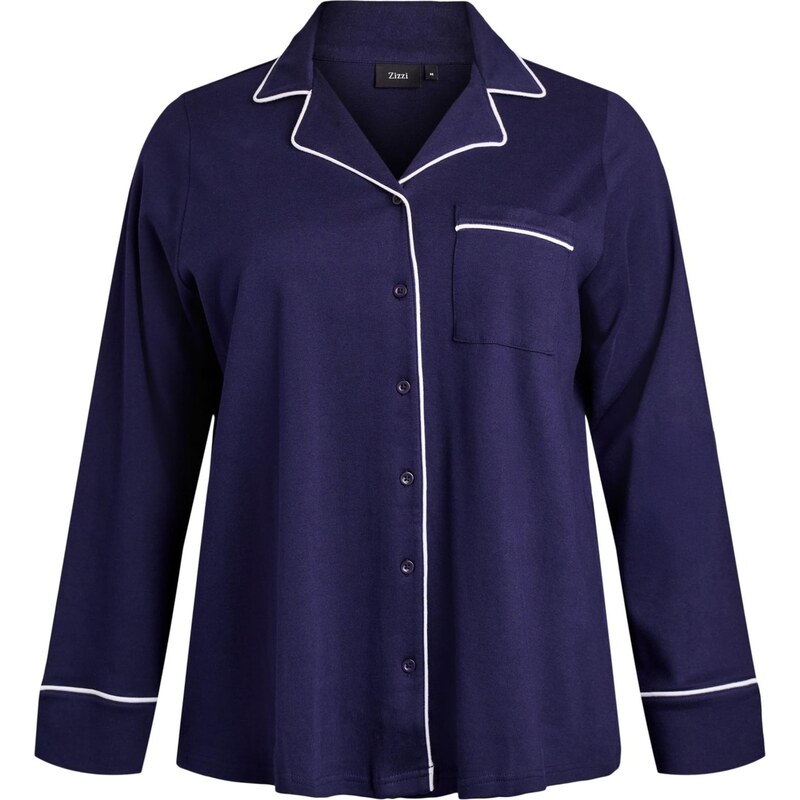 Zizzi Tričká na spanie TANJI námornícka modrá / biela 67104284