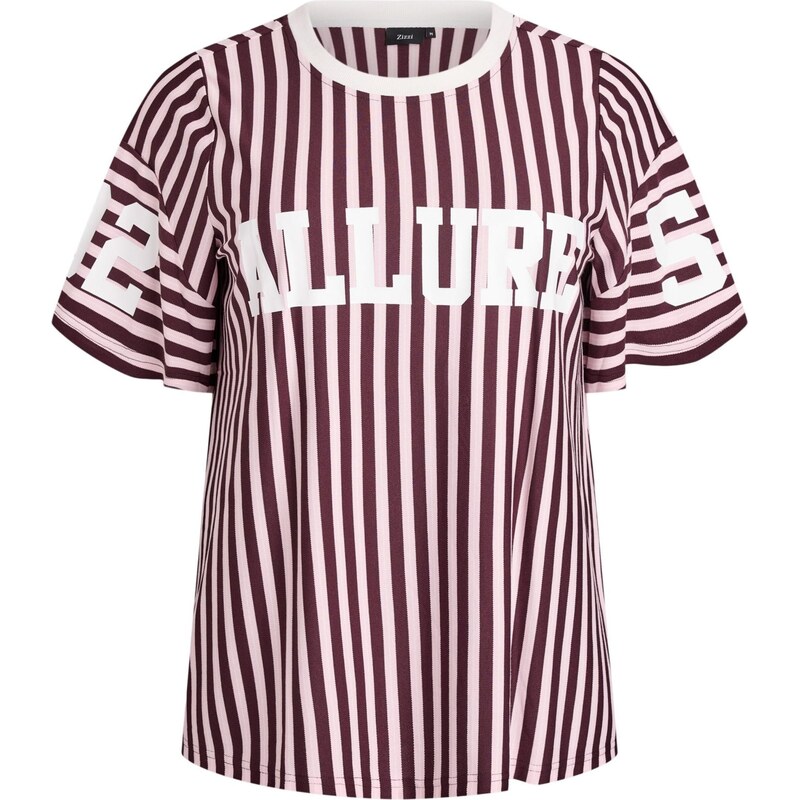 Zizzi Tričko Falka červená / biela 67104362