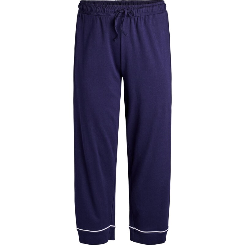 Zizzi Pyžamové nohavice Tanji námornícka modrá / biela 67104379