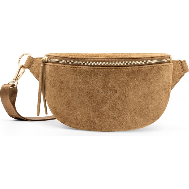Expatrié Ľadvinka Alice Small Suede svetlohnedá 67104507