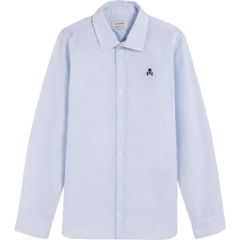 Scalpers Košeľa modrá / svetlomodrá 67104556