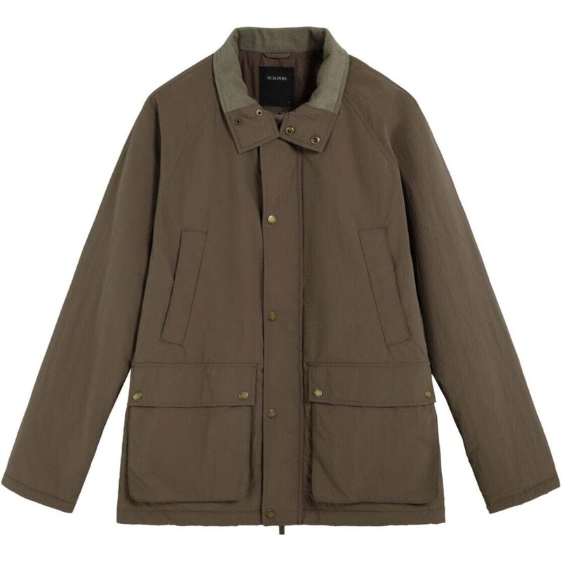 Scalpers Prechodná bunda El tmavozelená 67104561