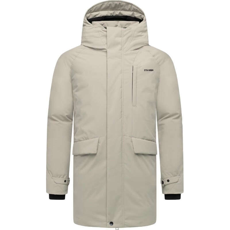 STONE HARBOUR Zimný kabát Emriis XX sivá / čierna 67104530