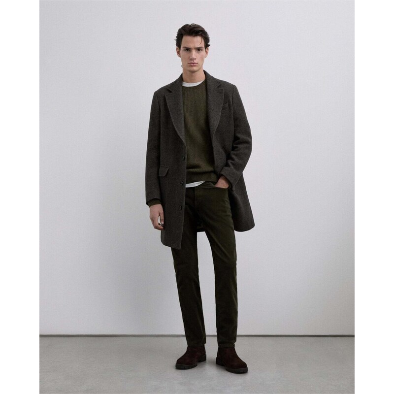 Scalpers Sveter zelená / kaki 67104567