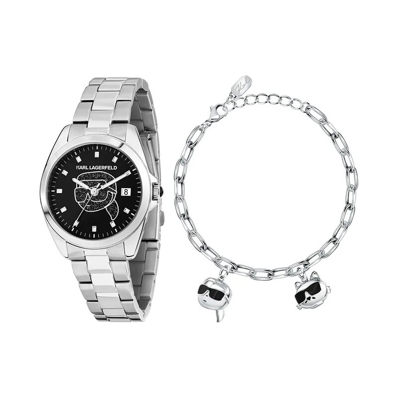 Hodinky a náramok Karl Lagerfeld 62210200