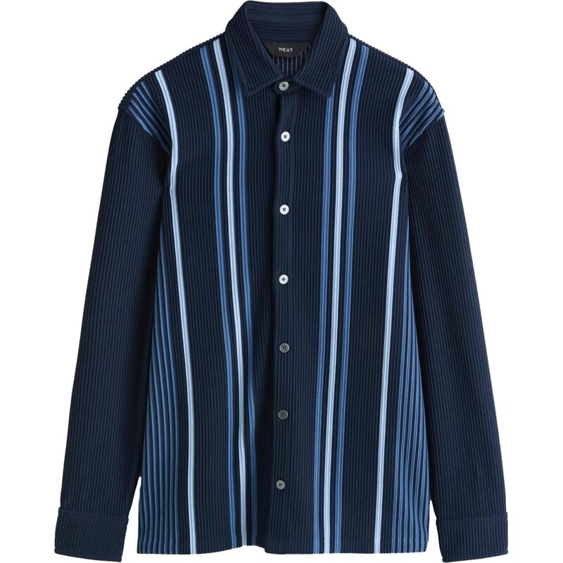 Next Košeľa námornícka modrá / zafírová / pastelovo modrá 67104576