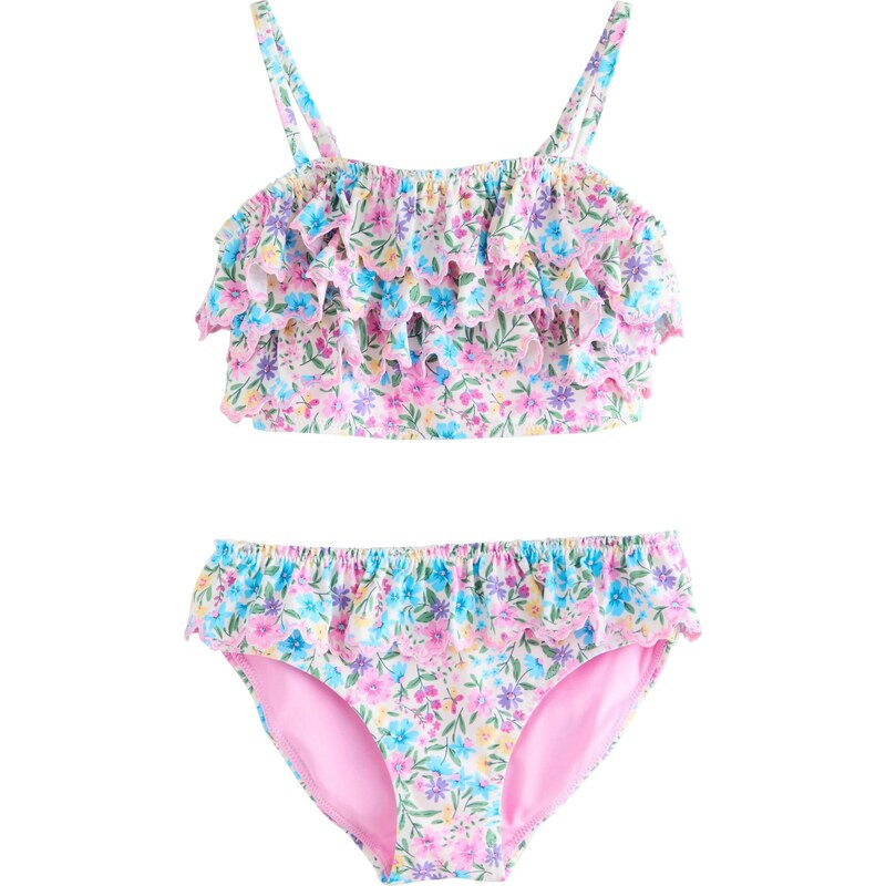 Next Bikiny krémová / svetlomodrá / svetlozelená / svetloružová 67104597