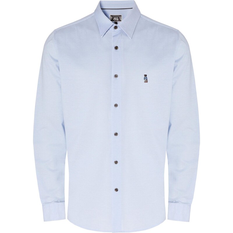 TATUUM Biznis košeľa MARLO svetlomodrá / sivá 67104591