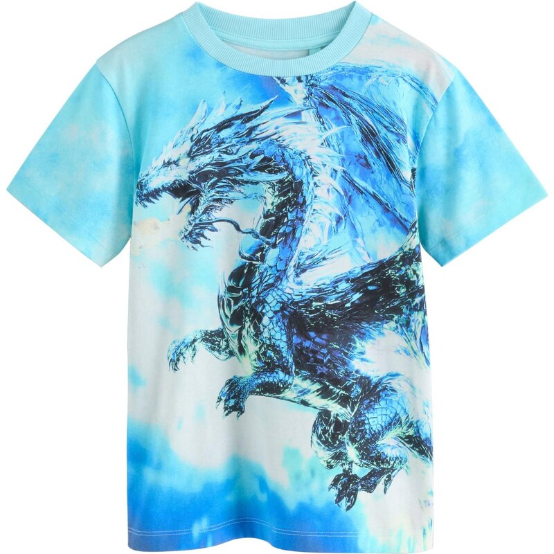 Next Tričko námornícka modrá / svetlomodrá / biela 67104624