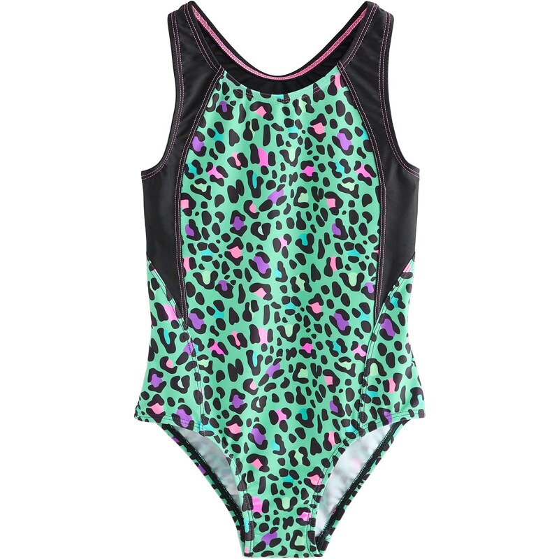 Next Jednodielne plavky zelená / fialová / ružová / čierna 67105001