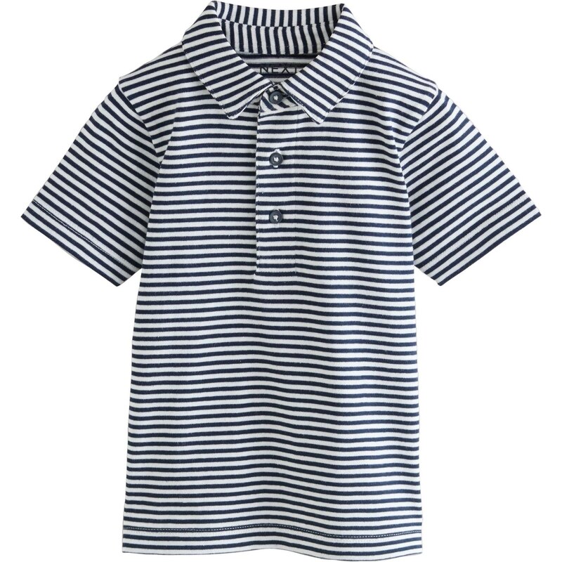 Next Tričko námornícka modrá / biela 67104645