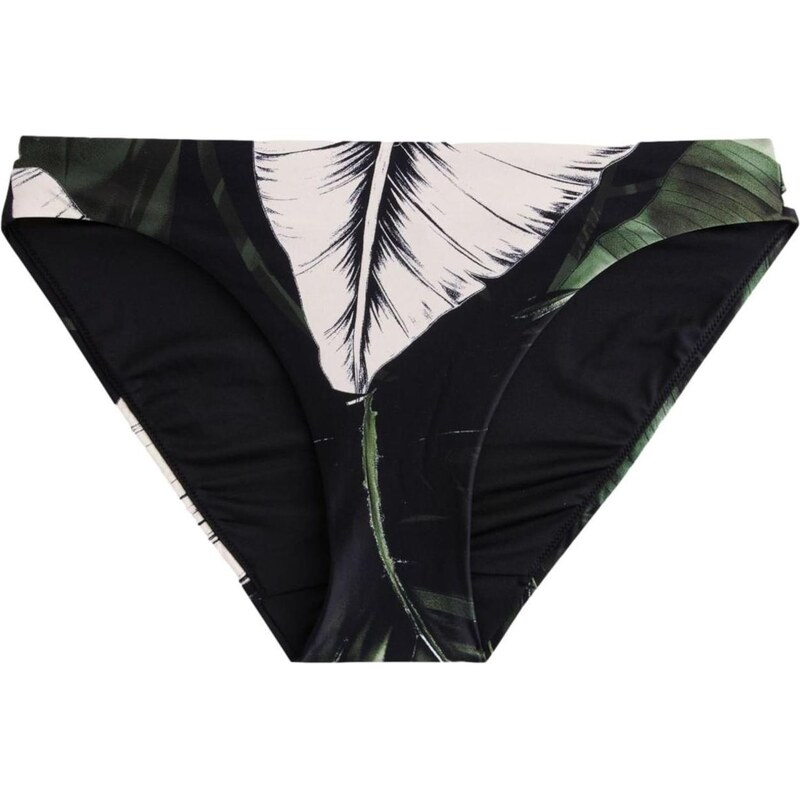 Next Bikinové nohavičky nebielená / tmavozelená / čierna 67104647