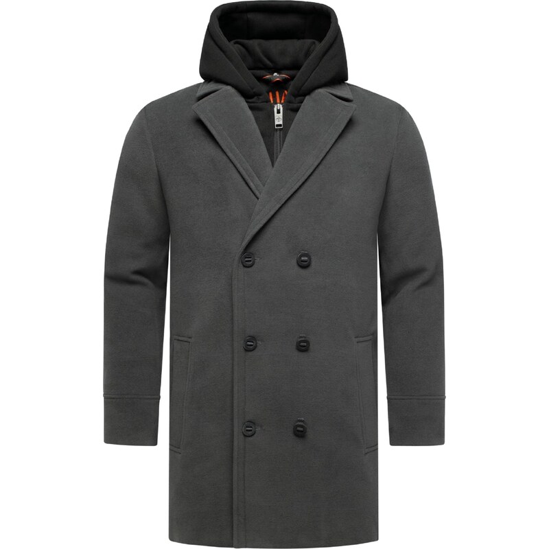 STONE HARBOUR Zimný kabát Darioon XX antracitová / čierna 67105023