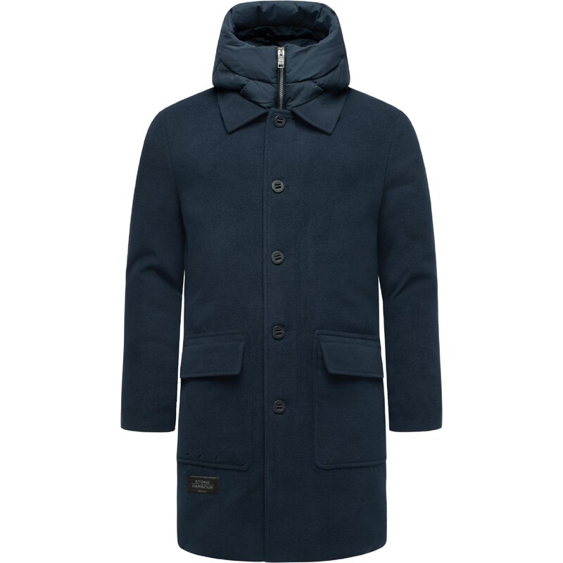 STONE HARBOUR Zimný kabát Thiagoo XX námornícka modrá 67105026