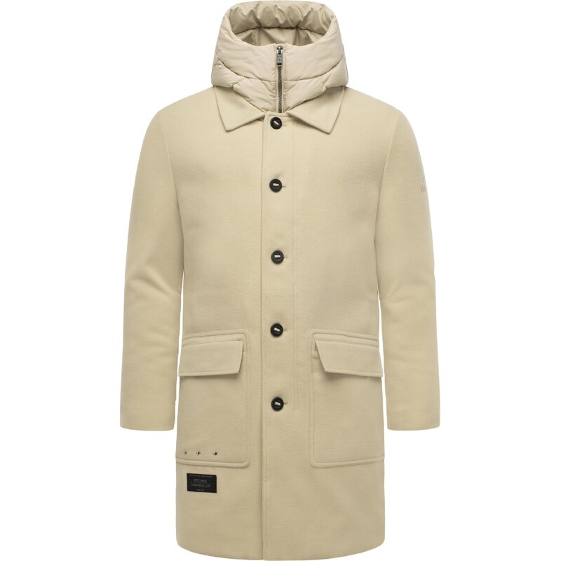 STONE HARBOUR Zimný kabát Thiagoo XX piesková 67105019