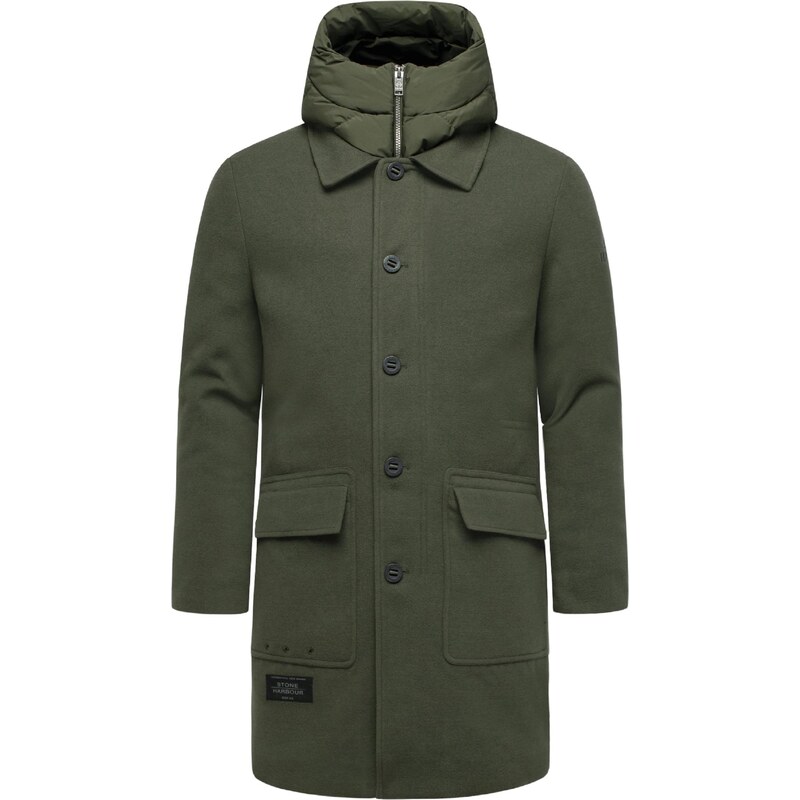 STONE HARBOUR Zimný kabát Thiagoo XX zelená 67105034
