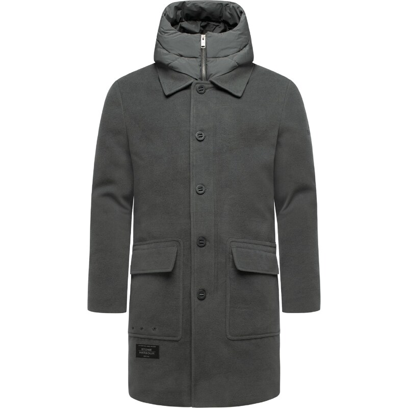 STONE HARBOUR Zimný kabát Thiagoo XX antracitová 67105030