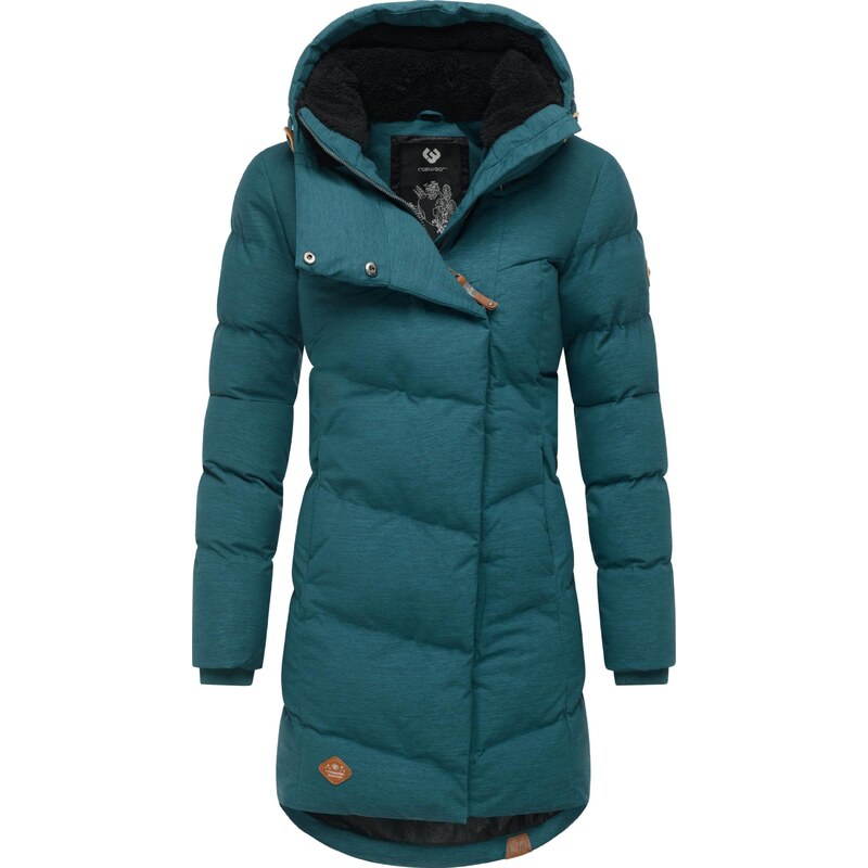 Ragwear Zimný kabát Pavla smaragdová 67105041