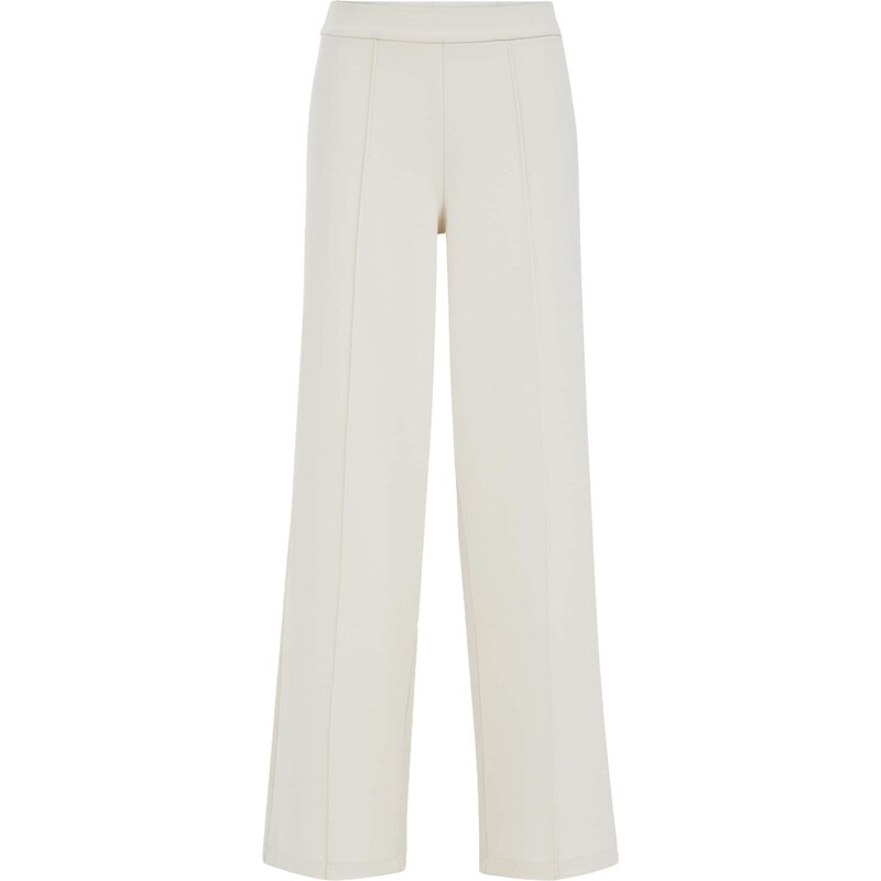 WE Fashion Nohavice prírodná biela 67105062