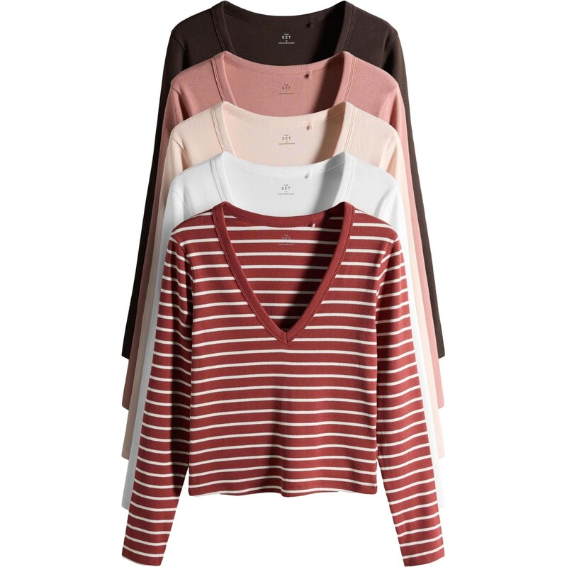 The Set Tričko zmiešané farby 67105059