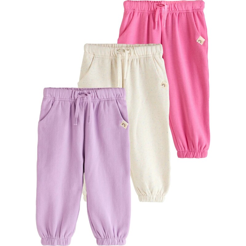 Next Nohavice krémová / fialová / ružová 67105080