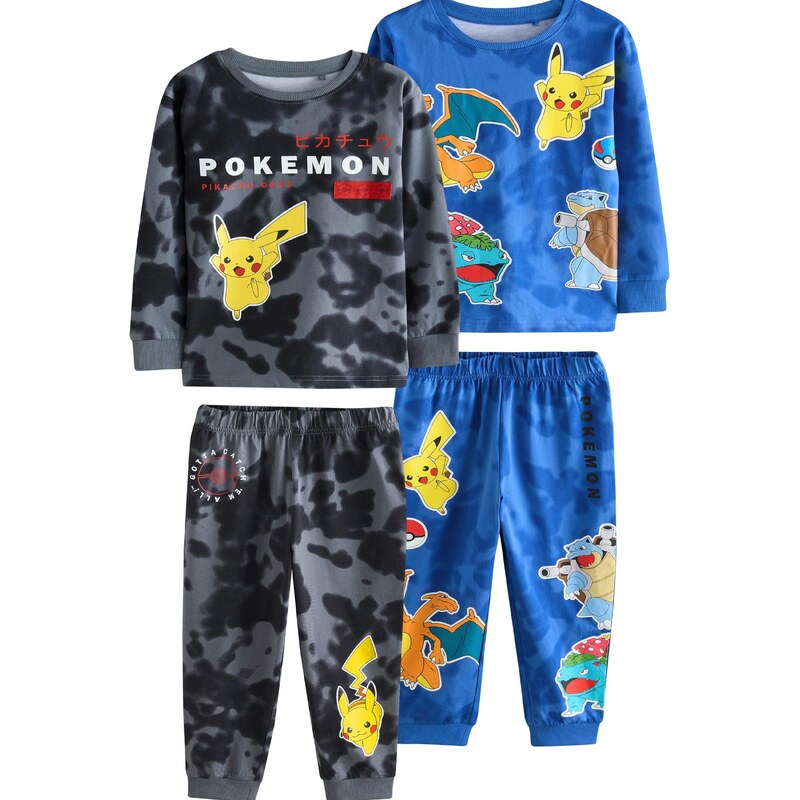 Next Pyžamo modrá / žltá / čierna 67105189