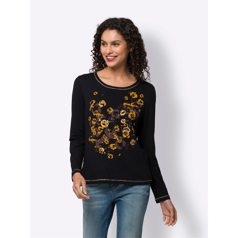 heine Tričko žltá / čierna 67105212