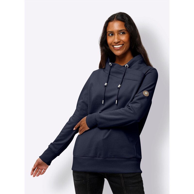 heine Mikina námornícka modrá 67105228