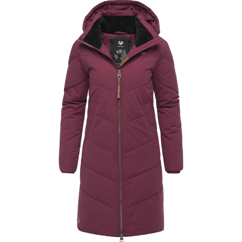 Ragwear Zimný kabát Rebelka bordová 67105318