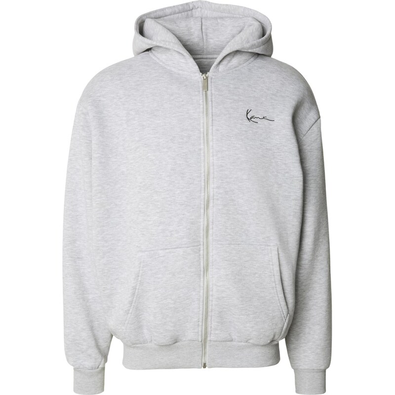 Karl Kani Tepláková bunda Essential svetlosivá / čierna 67105328