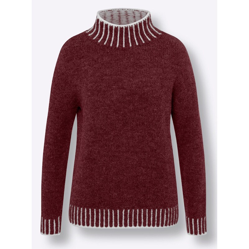 heine Sveter tmavočervená 67105302