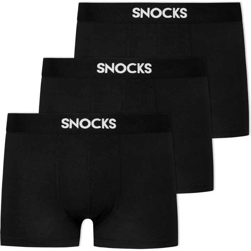 SNOCKS Boxerky čierna 67105344