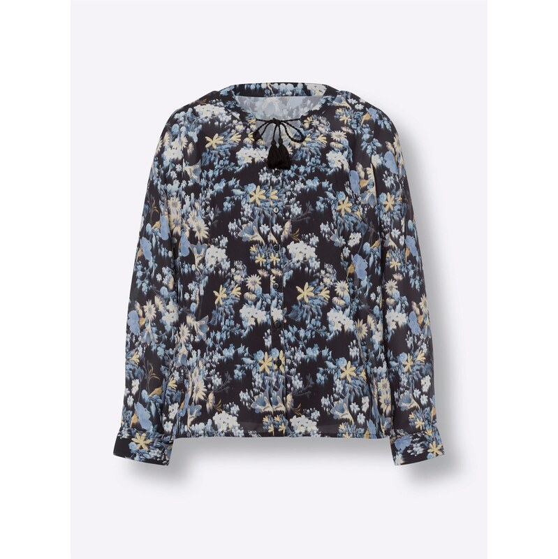 heine Blúzka svetlomodrá / žltá / čierna / biela 67105305