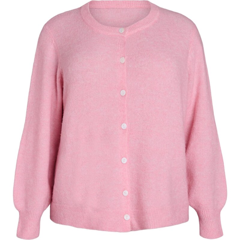 Zizzi Kardigán Mvida ružová 67105423