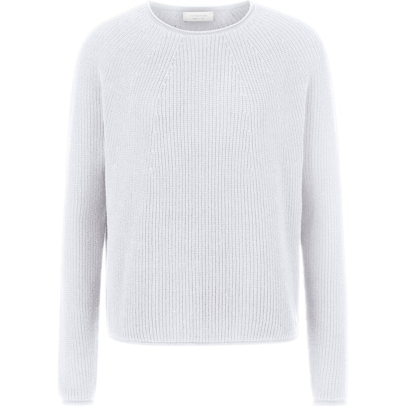 Rich & Royal Sveter biela / šedobiela 67105499