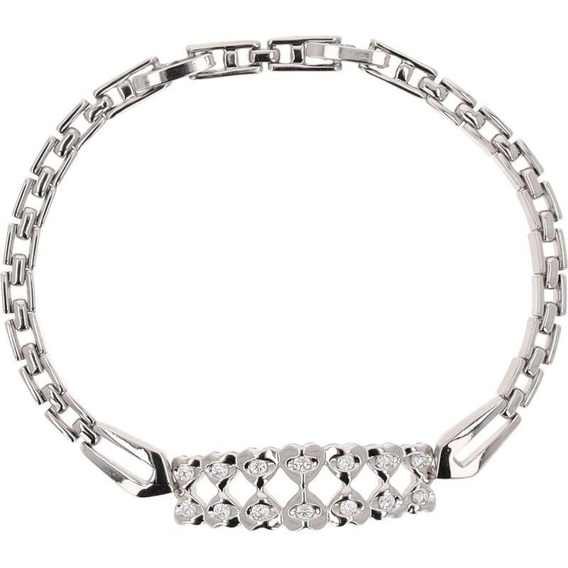 faina Náramok strieborná / priehľadná 67105534