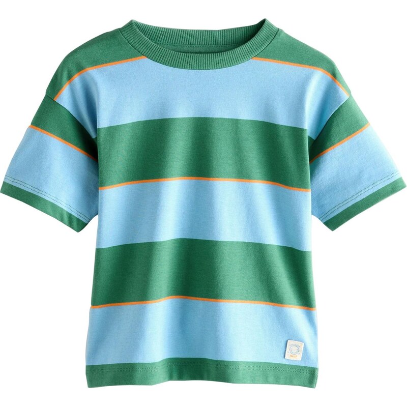 Next Tričko nebesky modrá / zelená 67105557