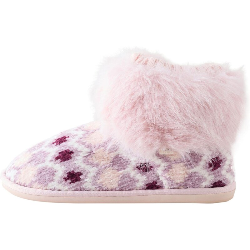 Next Papuče telová / orgovánová / ružová / bordová 67105568