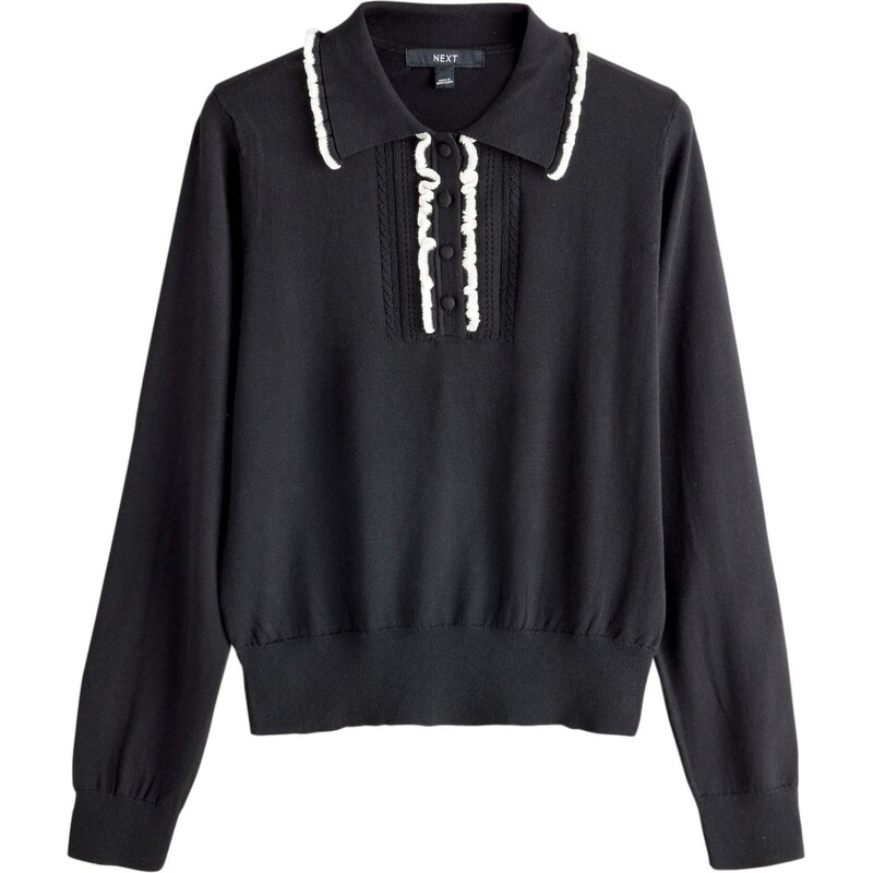 Next Sveter čierna / biela 67105659