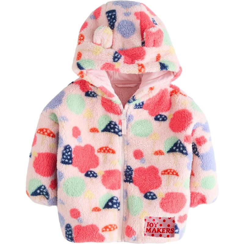 Next Prechodná bunda modrá / pastelovo ružová / červená 67105627