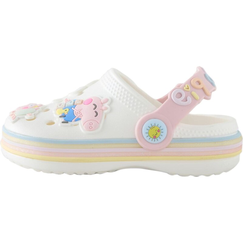 Next Sandále Peppa Pig krémová / svetloružová 67105644