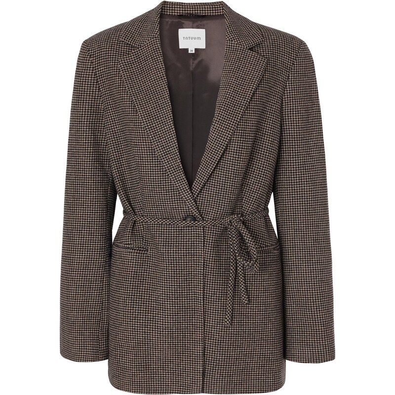 TATUUM Prechodná bunda tmavobéžová / svetlohnedá 67105733