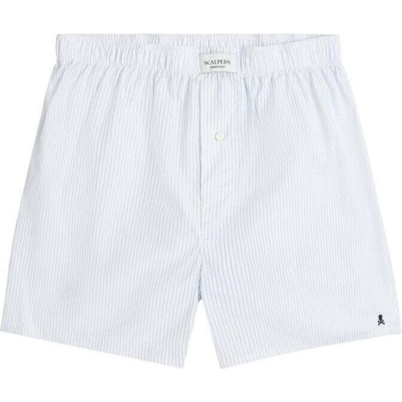 Scalpers Boxerky modrá / biela 67105759