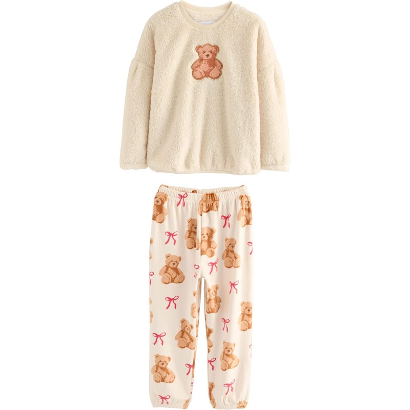 Next Pyžamo krémová / karamelová 67105914