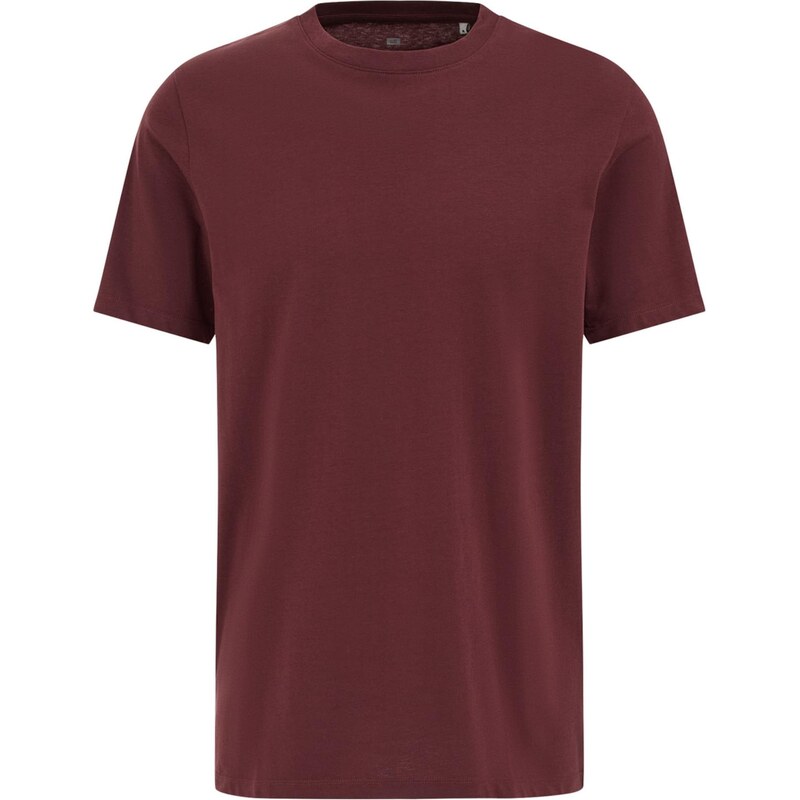 WE Fashion Tričko vínovo červená 67105833