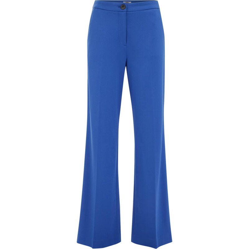 WE Fashion Nohavice s pukmi kobaltovomodrá 67105836