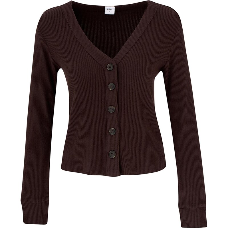 Dagi Tričko tmavohnedá 67105844