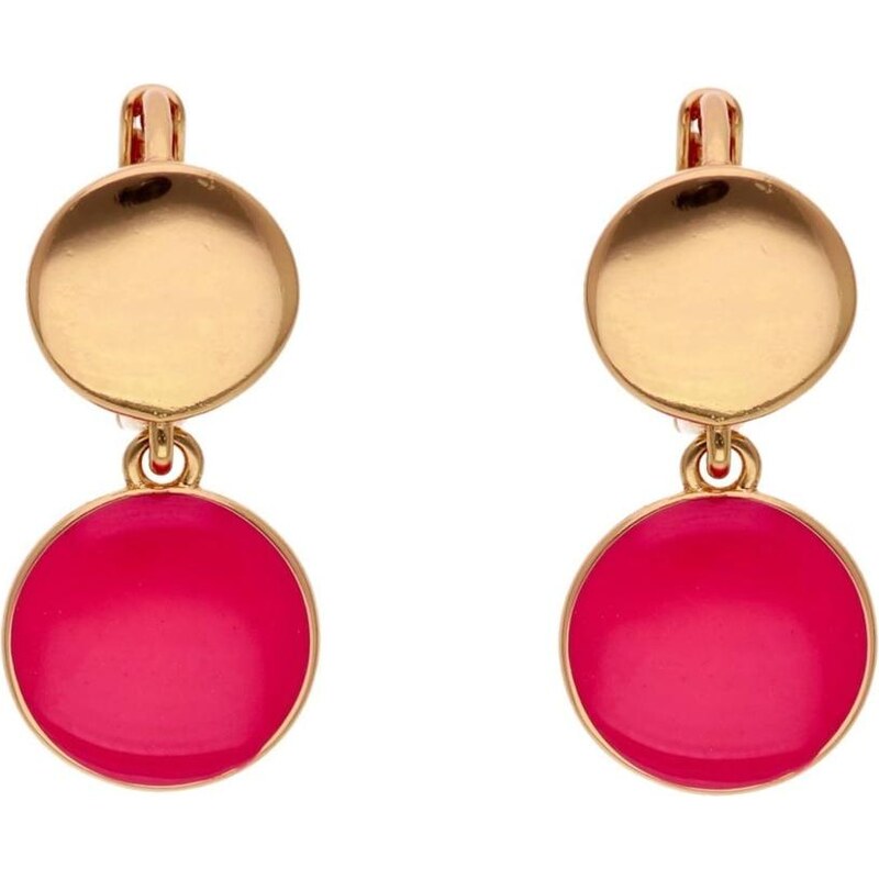 faina Náušnice zlatá / ružová 67106216